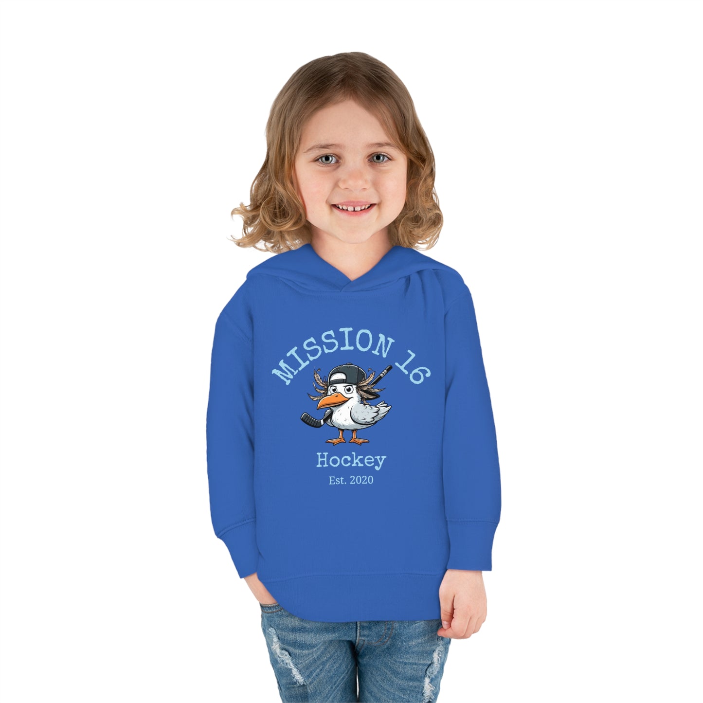 Mission 16 Logo Toddler Pullover Fleece Hoodie