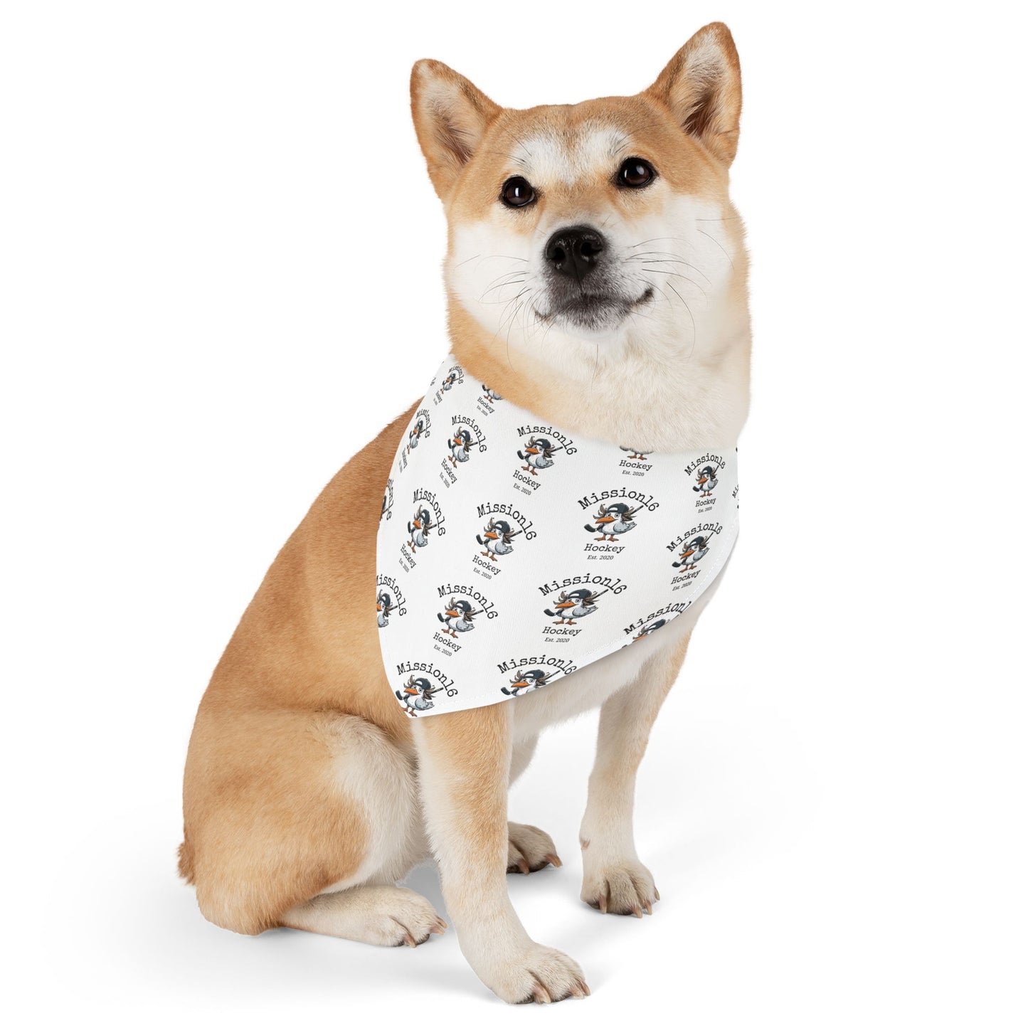 Mission 16 Hockey Pet Bandana Collar