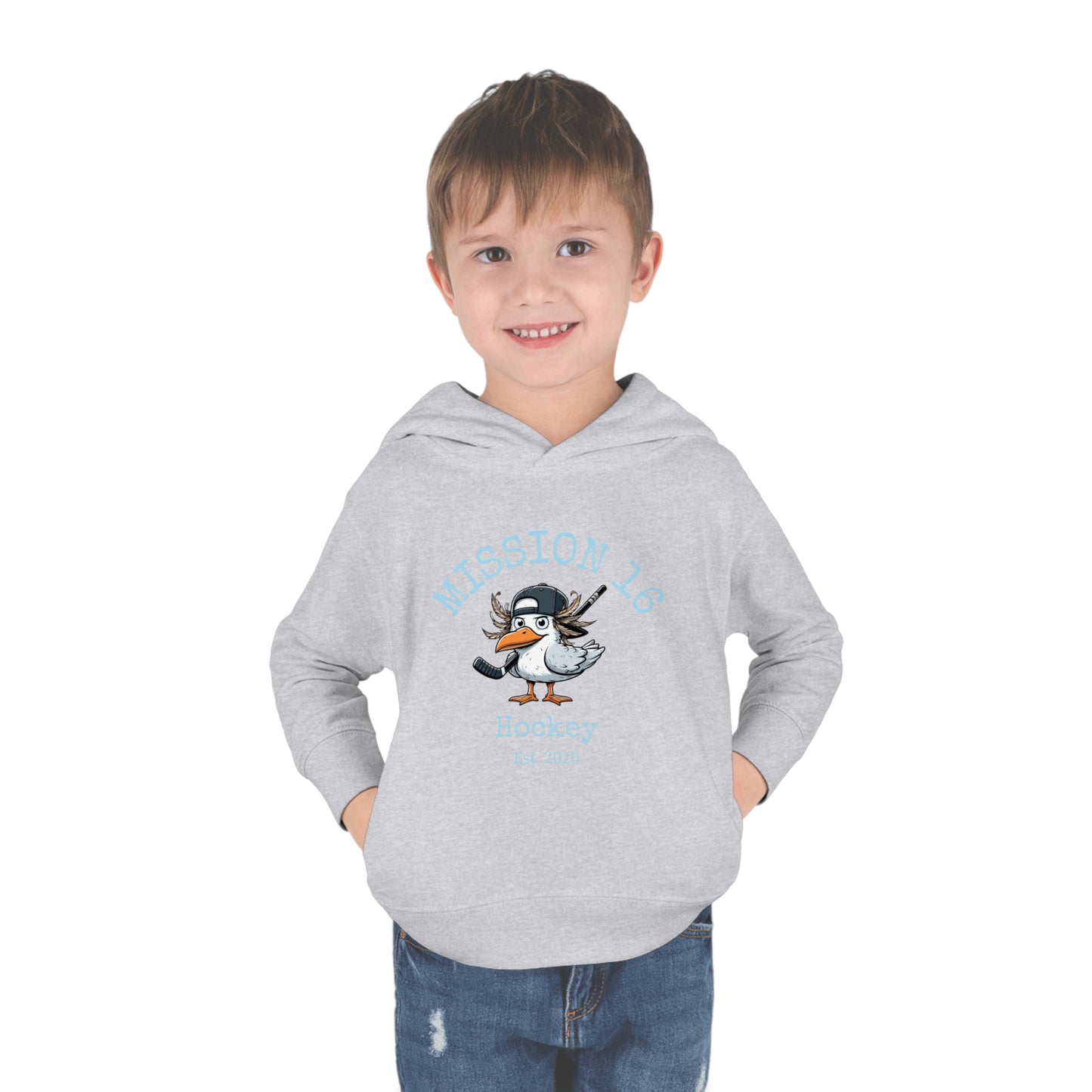 Mission 16 Logo Toddler Pullover Fleece Hoodie