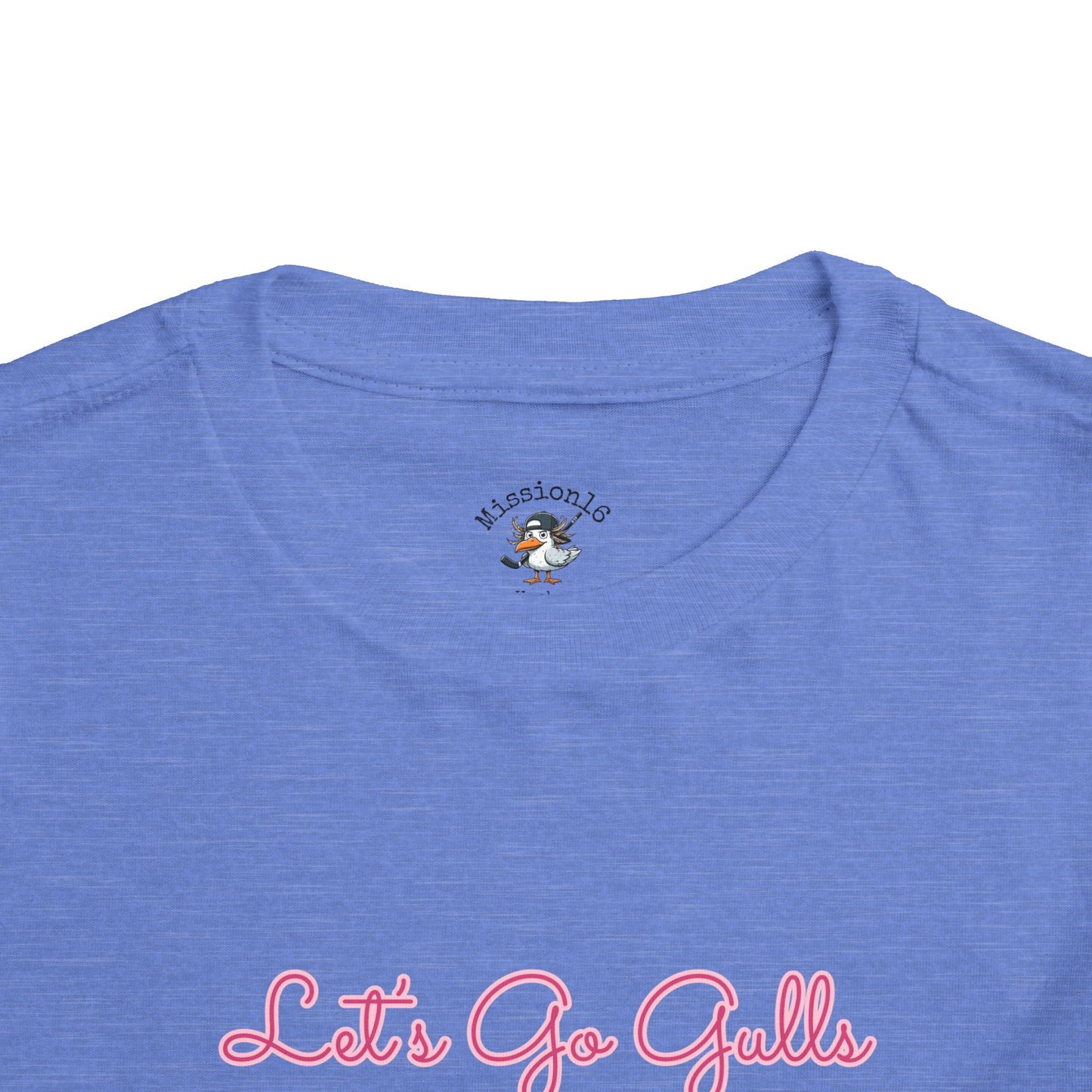 Let’s Go Gulls Toddler Girls Short Sleeve Tee