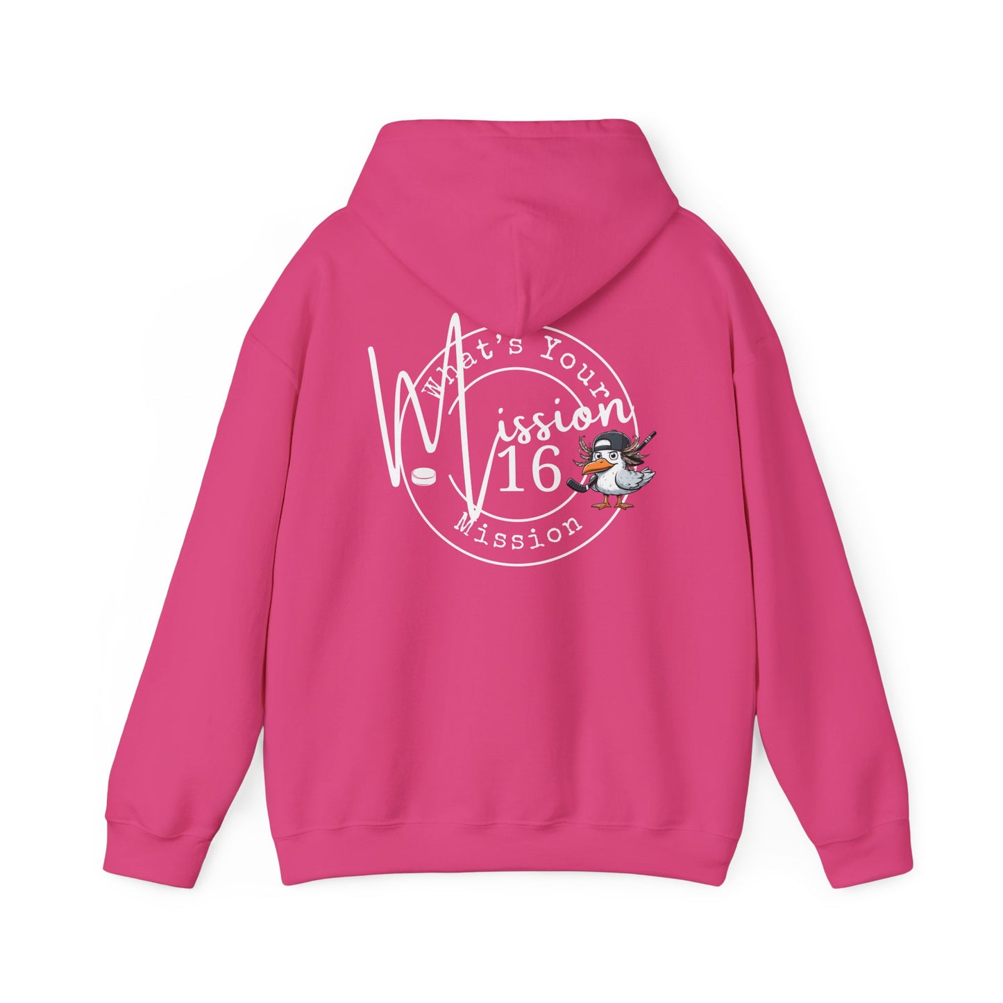 Hockey Hoodie - Gull Mascot Design