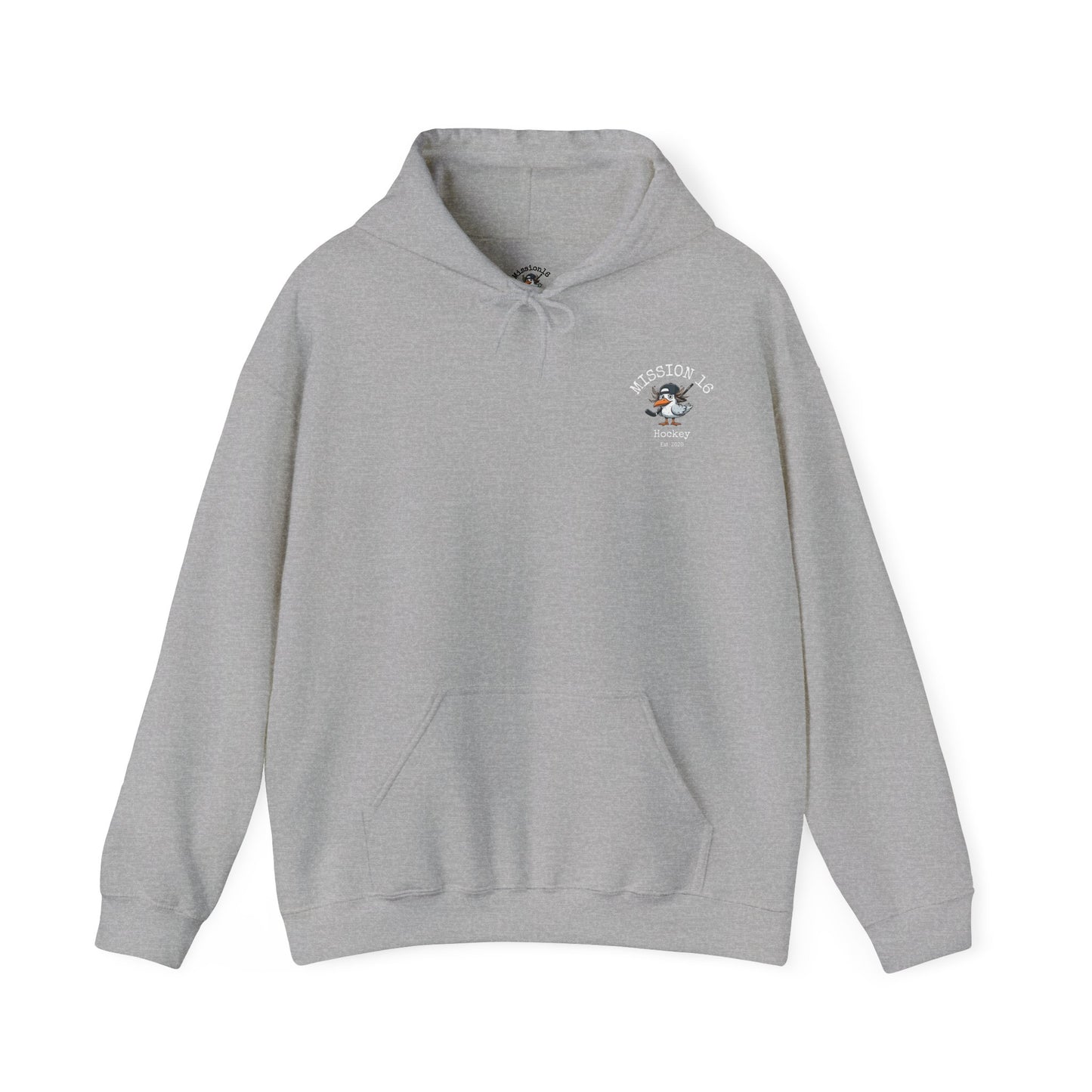 Hockey Hoodie - Gull Mascot Design