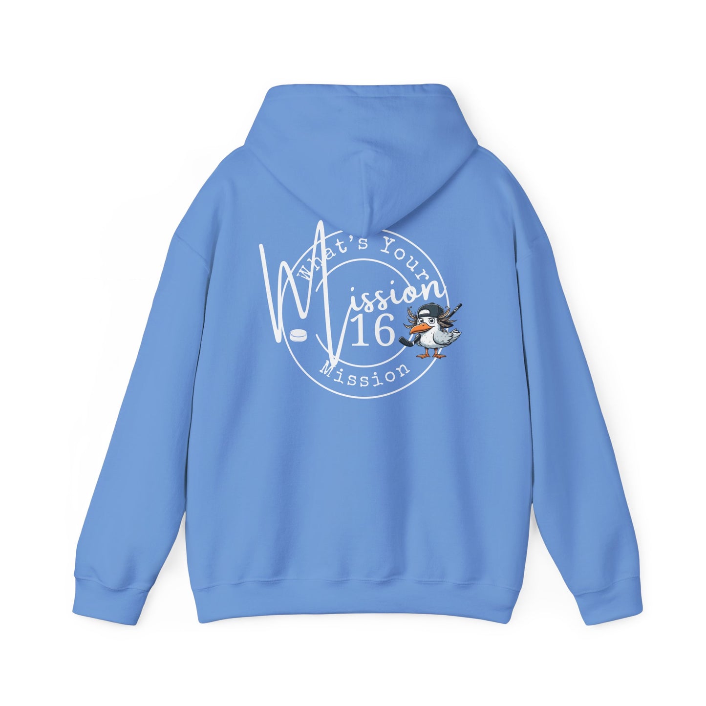 Hockey Hoodie - Gull Mascot Design