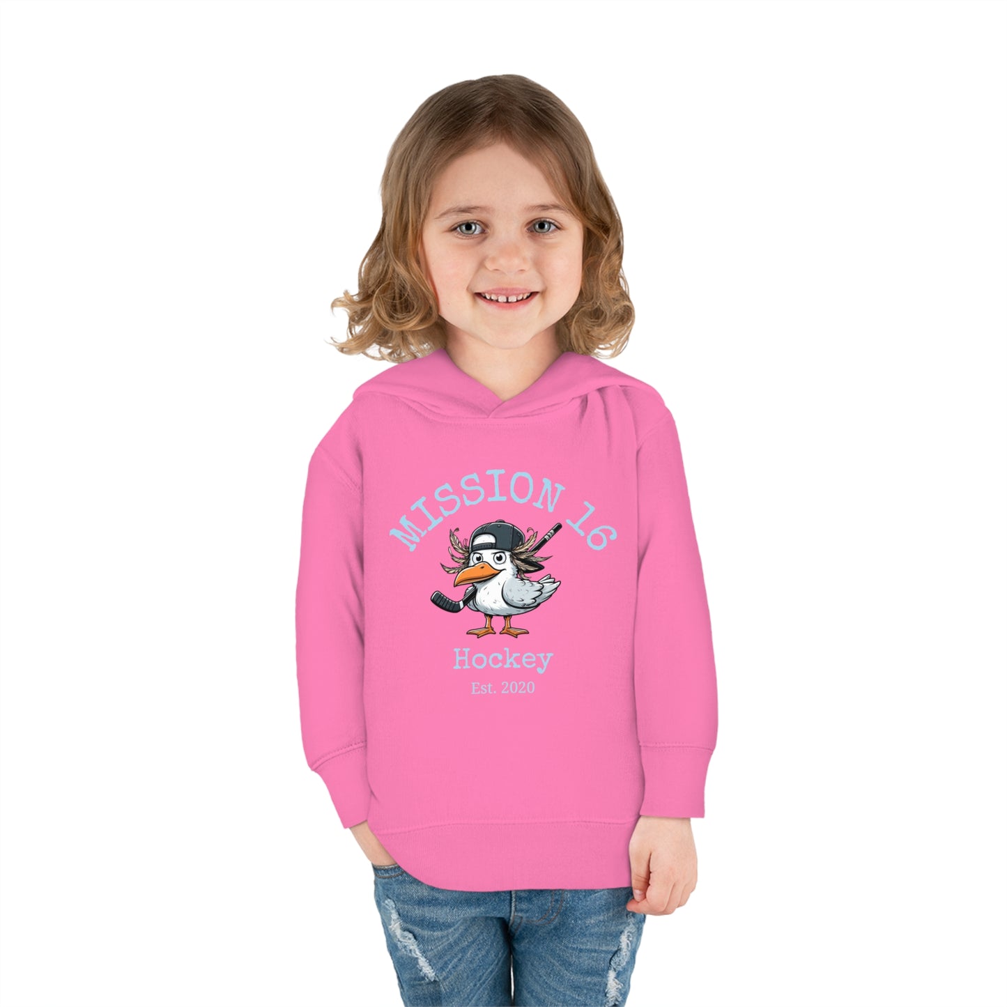 Mission 16 Logo Toddler Pullover Fleece Hoodie