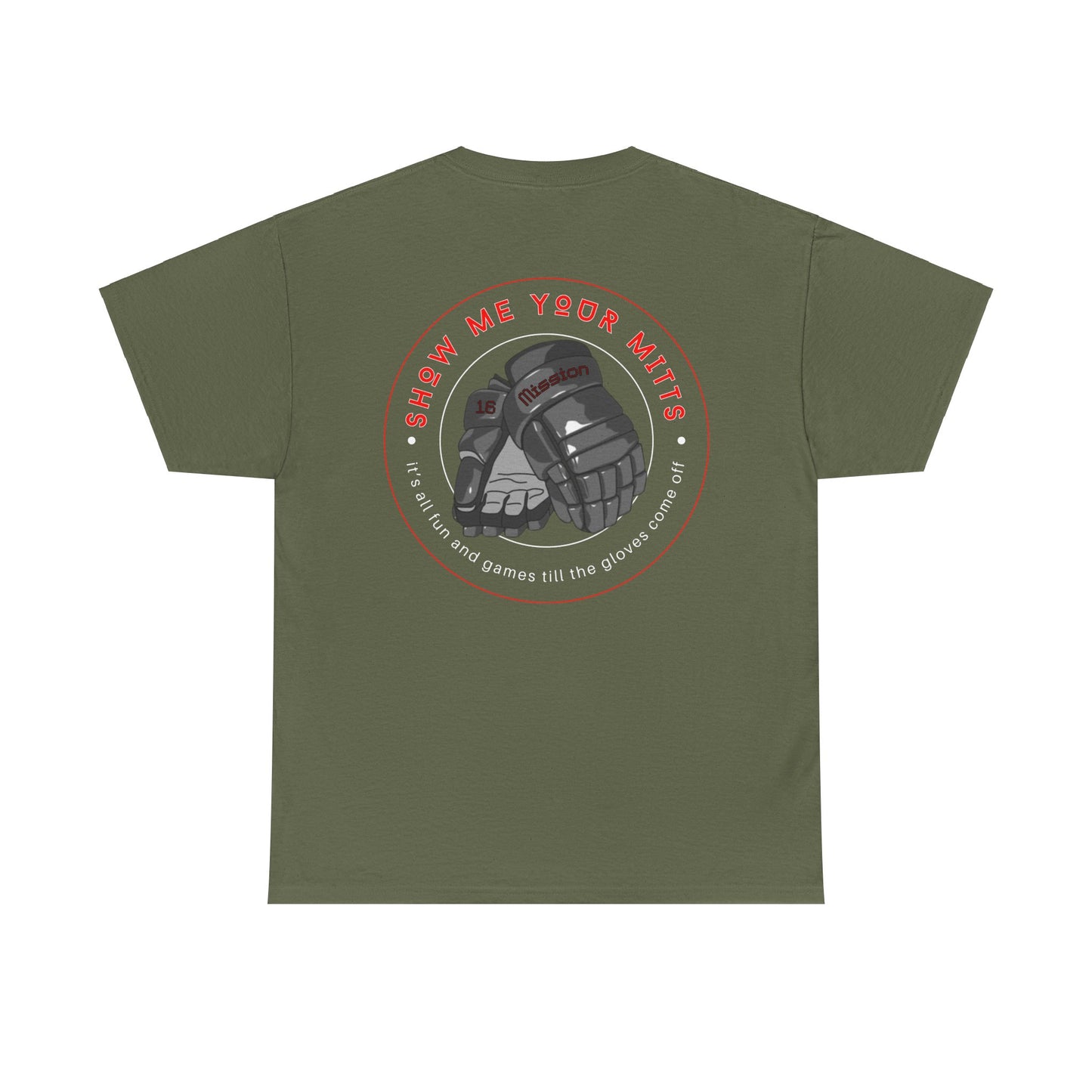 Drop The Gloves Unisex Heavy Cotton Tee