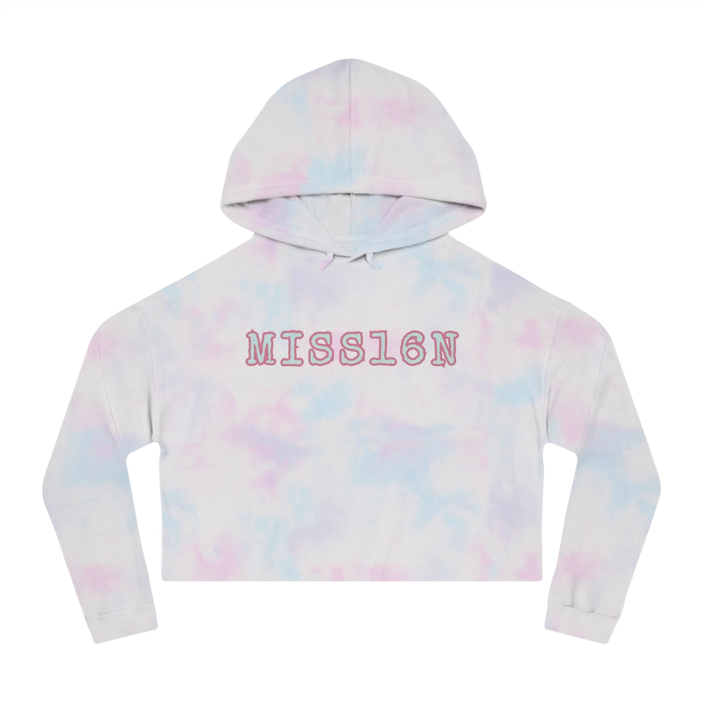 MISS16N Women’s Cropped Hooded Sweatshirt
