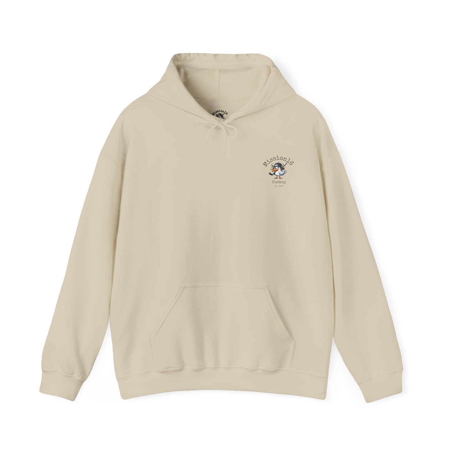 Hockey Hoodie - Gull Mascot Design