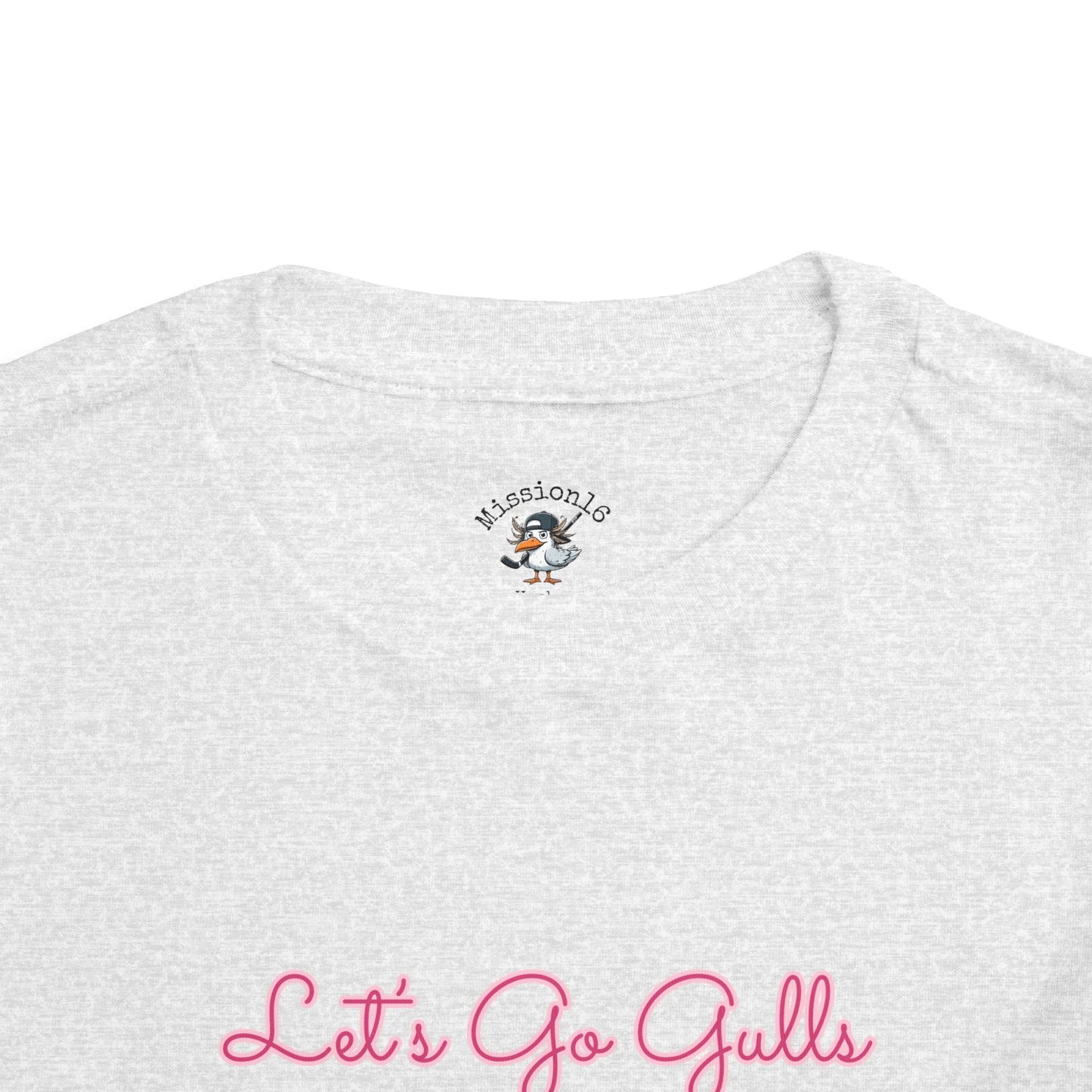 Let’s Go Gulls Toddler Girls Short Sleeve Tee