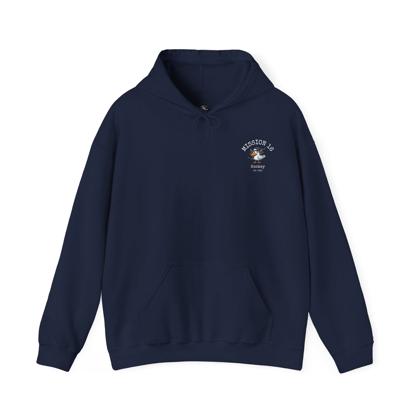 Hockey Hoodie - Gull Mascot Design