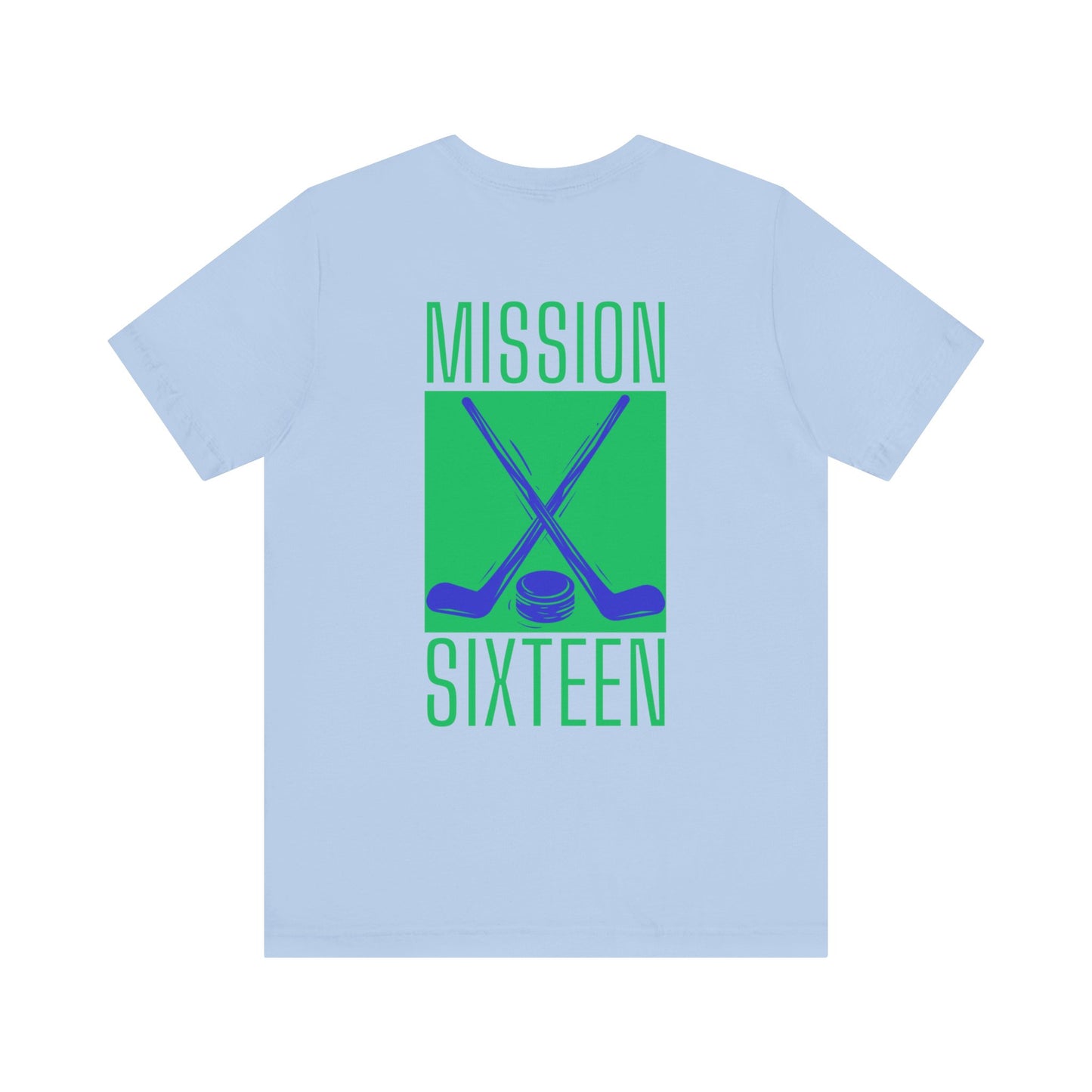 Hot Block Hockey Sticks Unisex Jersey Short Sleeve Tee