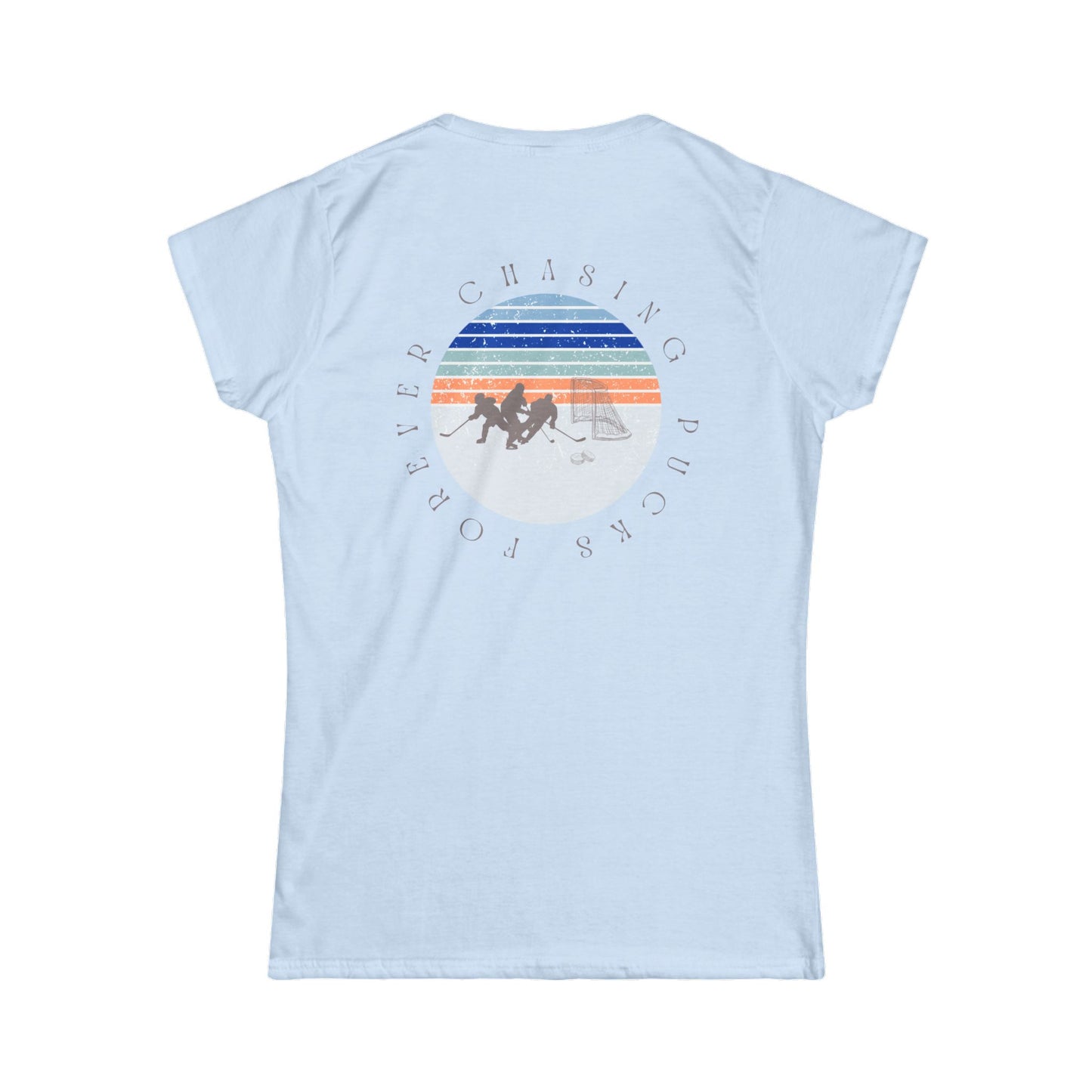 Forever Chasing Pucks Women's Softstyle Tee