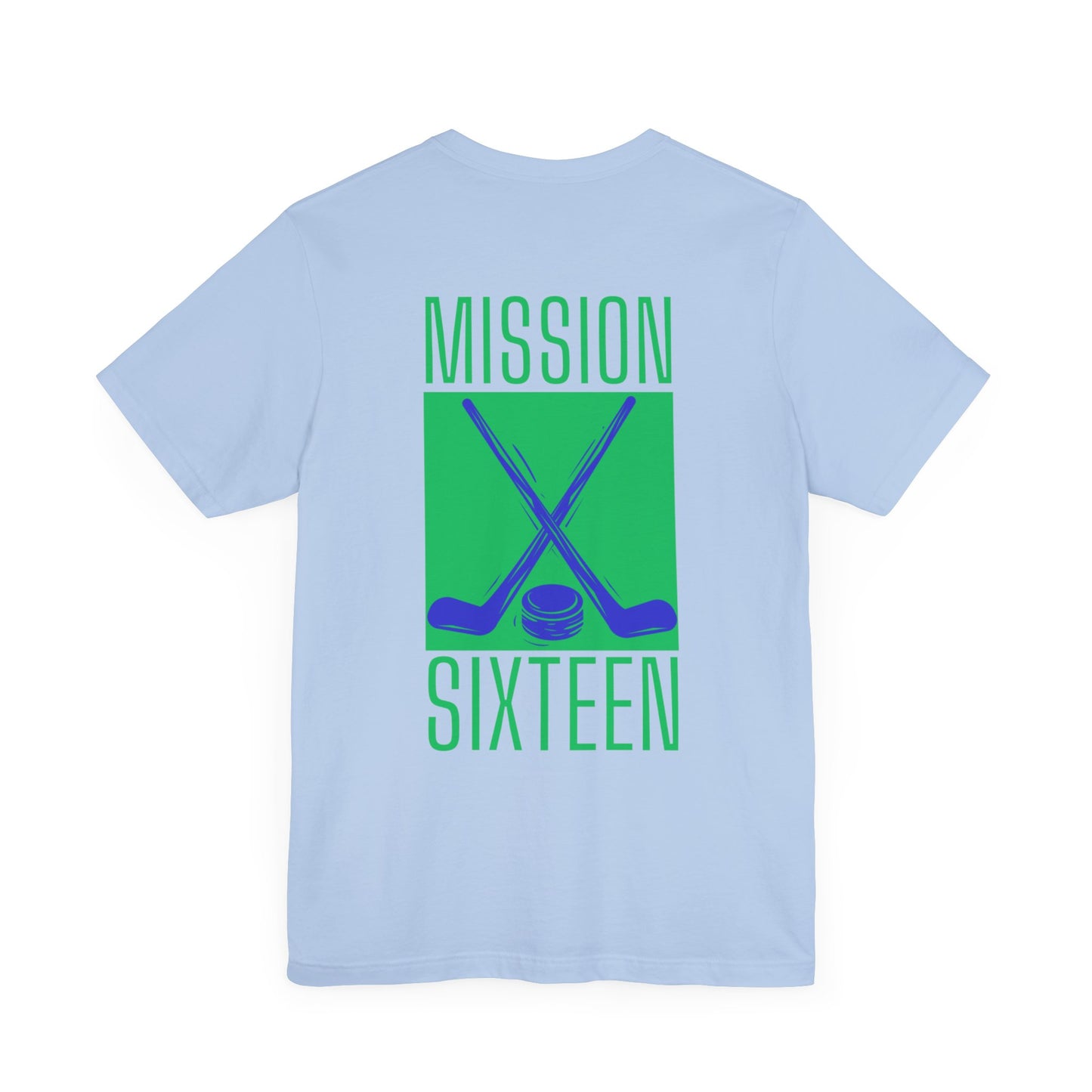 Hot Block Hockey Sticks Unisex Jersey Short Sleeve Tee