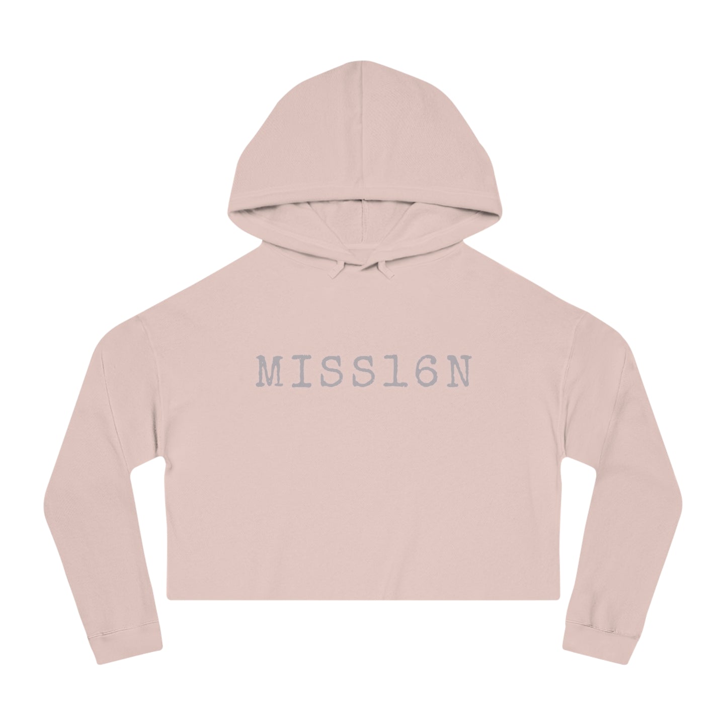 MISS16N Women’s Cropped Hooded Sweatshirt