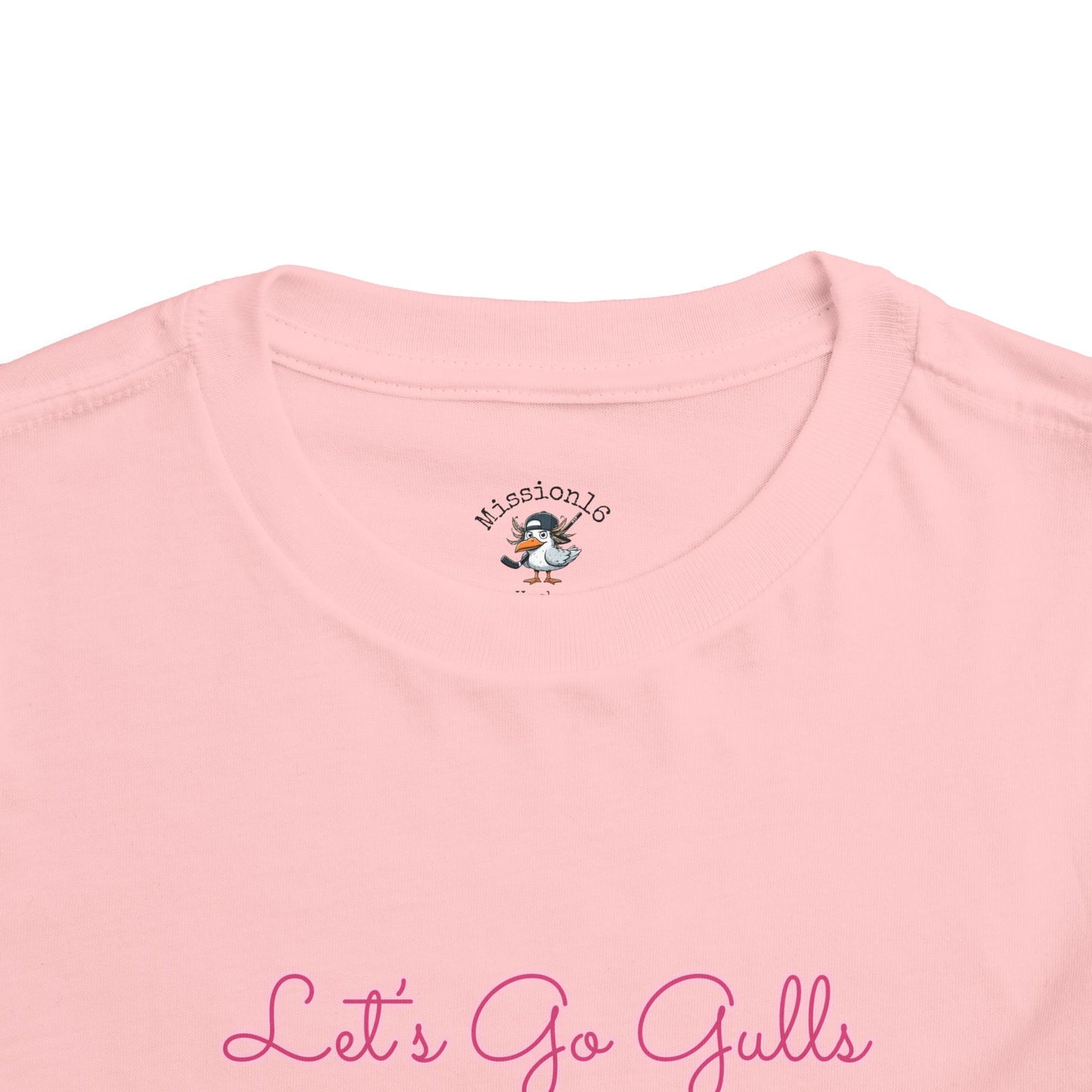 Let’s Go Gulls Toddler Girls Short Sleeve Tee