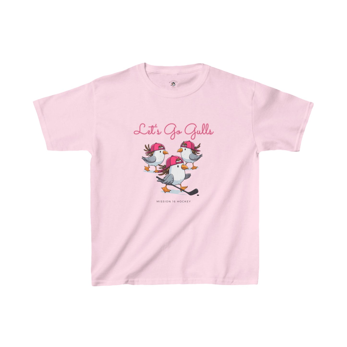 Let’s Go Gulls Big Kids Heavy Cotton™ Tee