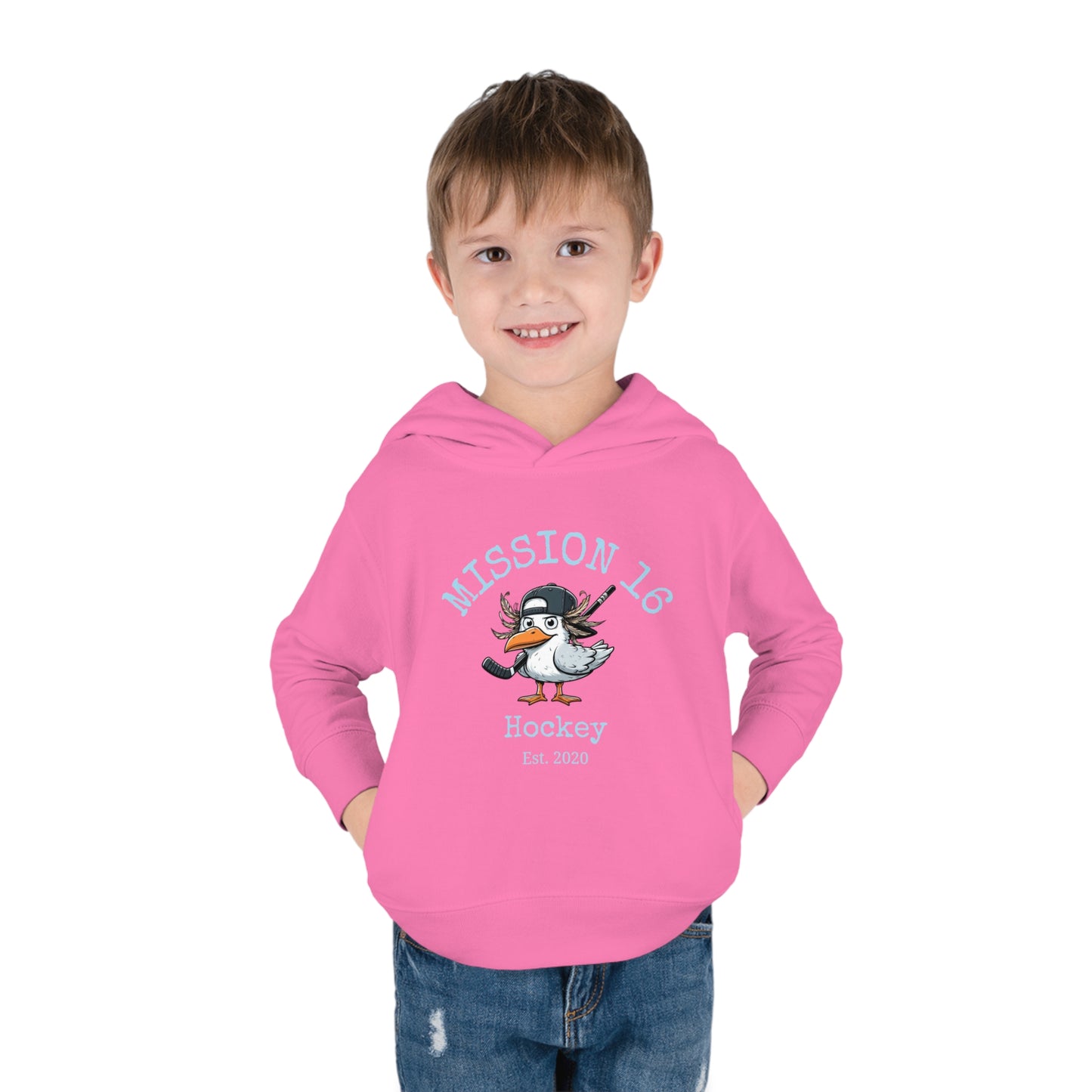Mission 16 Logo Toddler Pullover Fleece Hoodie