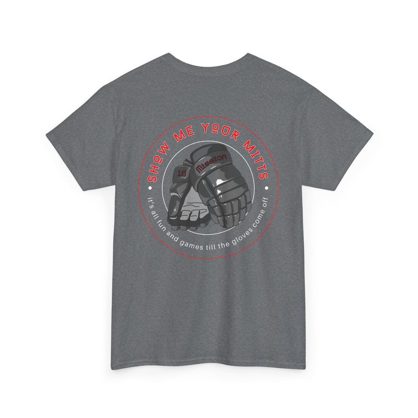 Drop The Gloves Unisex Heavy Cotton Tee