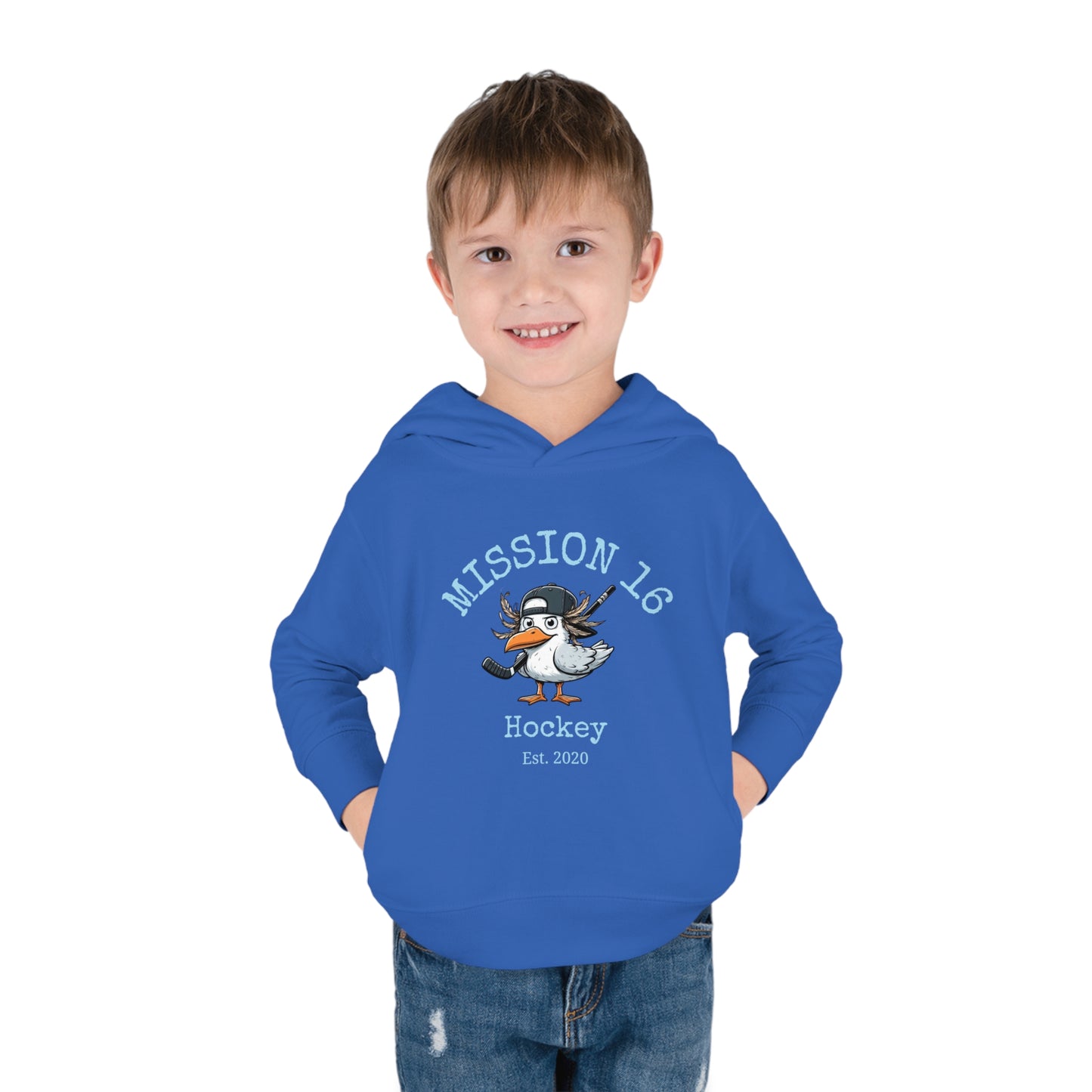 Mission 16 Logo Toddler Pullover Fleece Hoodie