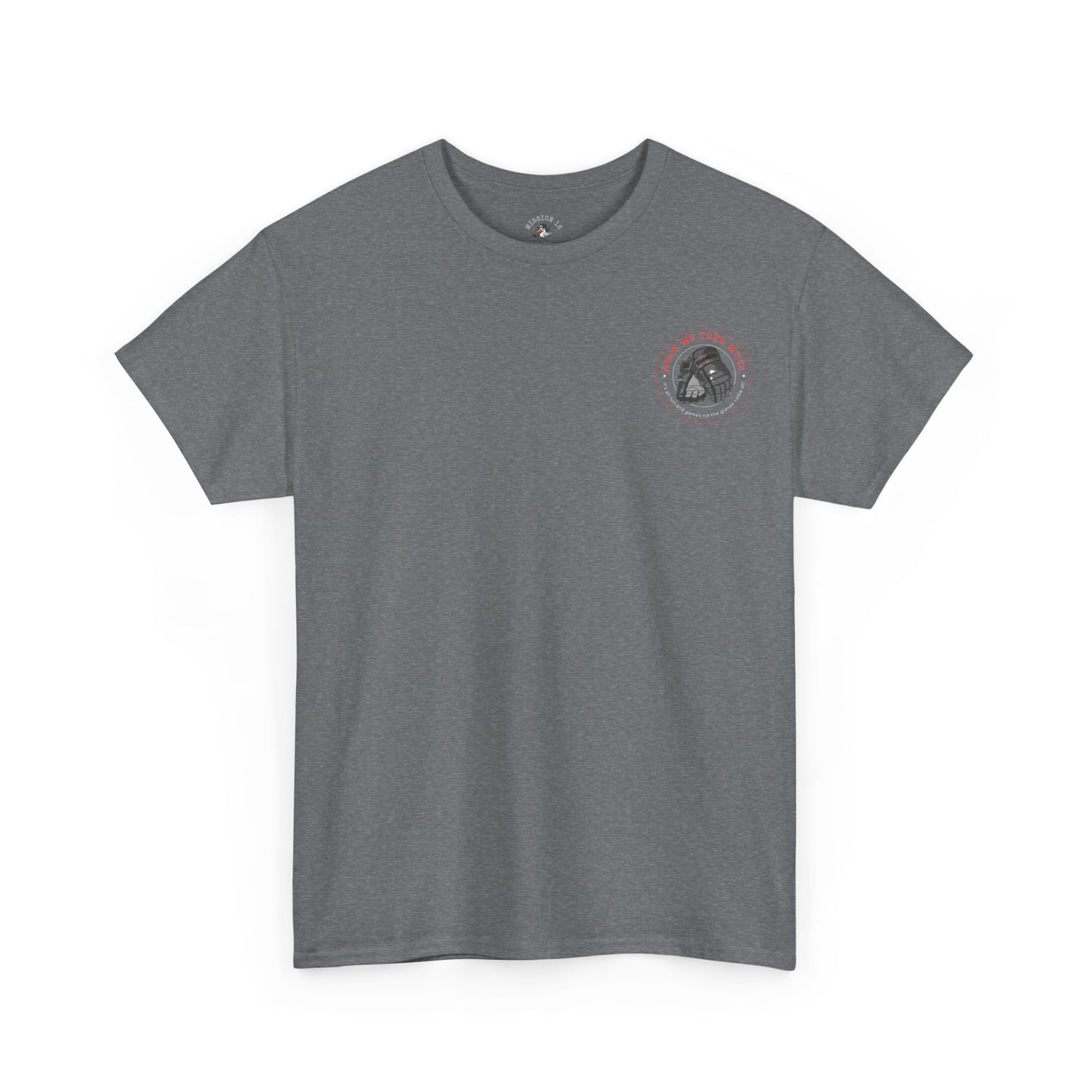 Drop The Gloves Unisex Heavy Cotton Tee