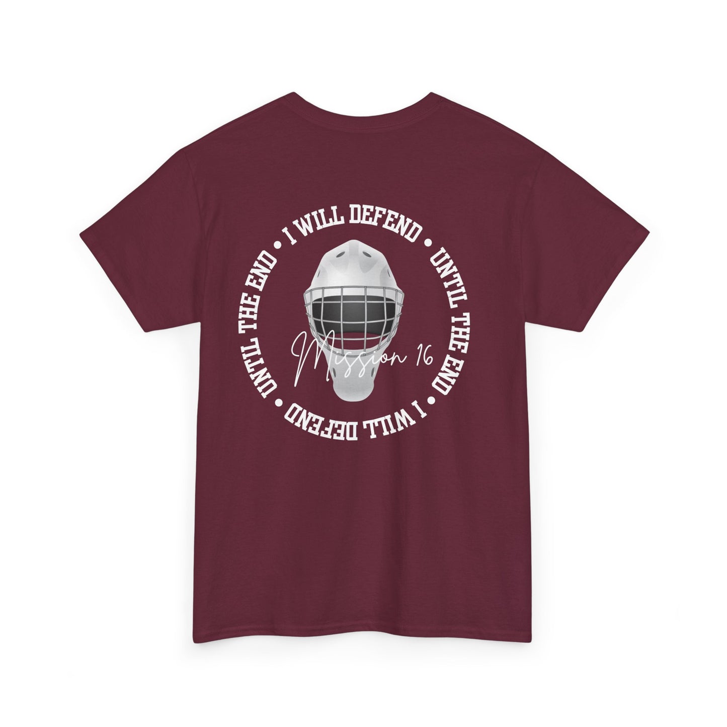 Mission 16 Goalie Unisex Heavy Cotton Tee