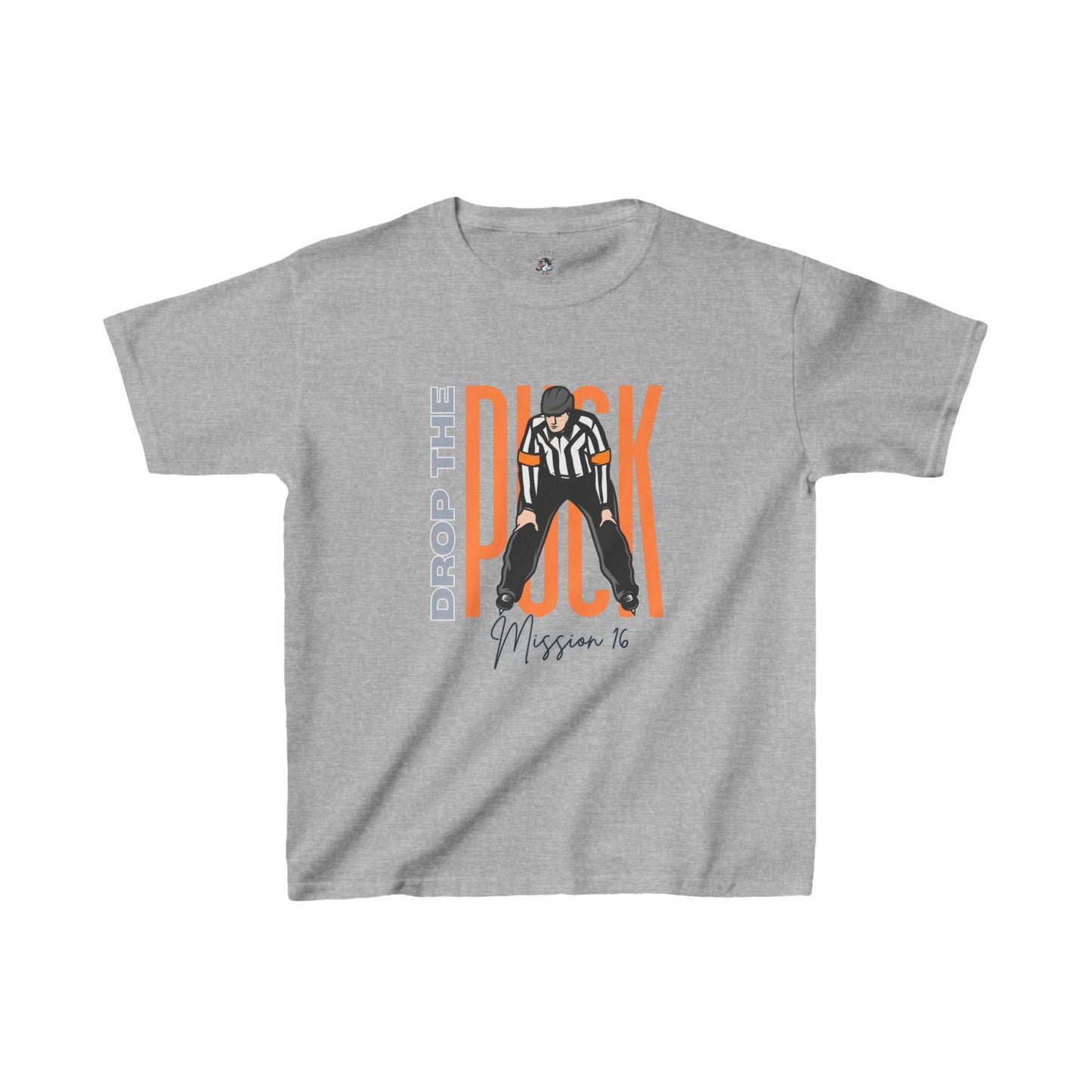Drop The Puck Kids Heavy Cotton™ Tee
