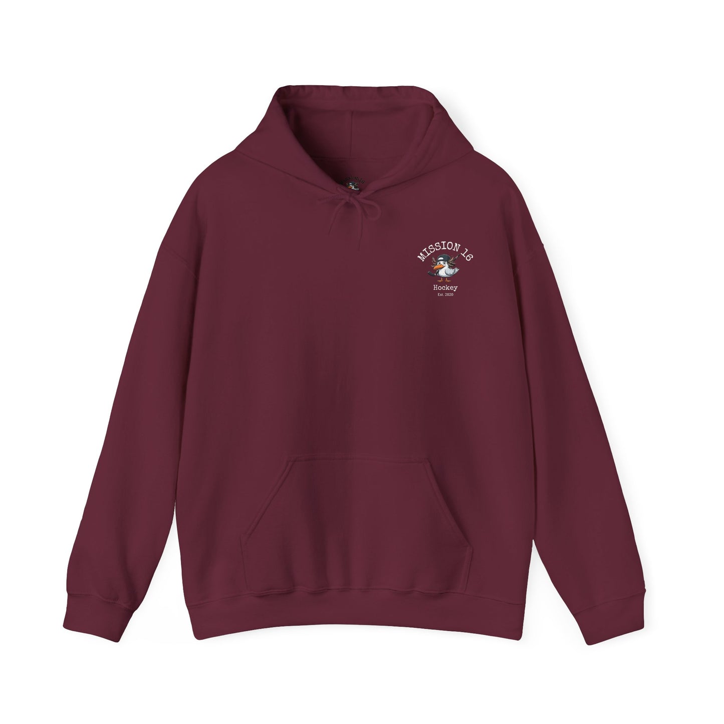 Hockey Hoodie - Gull Mascot Design