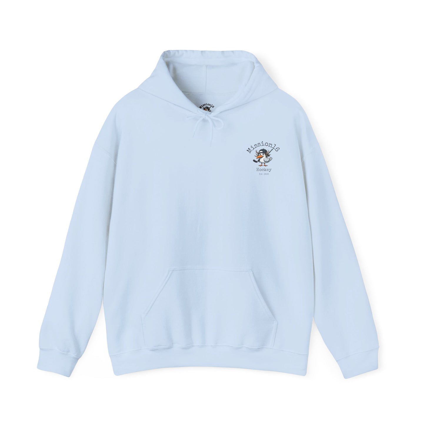 Hockey Hoodie - Gull Mascot Design
