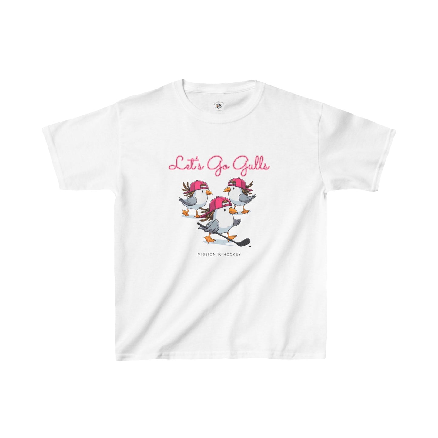 Let’s Go Gulls Big Kids Heavy Cotton™ Tee