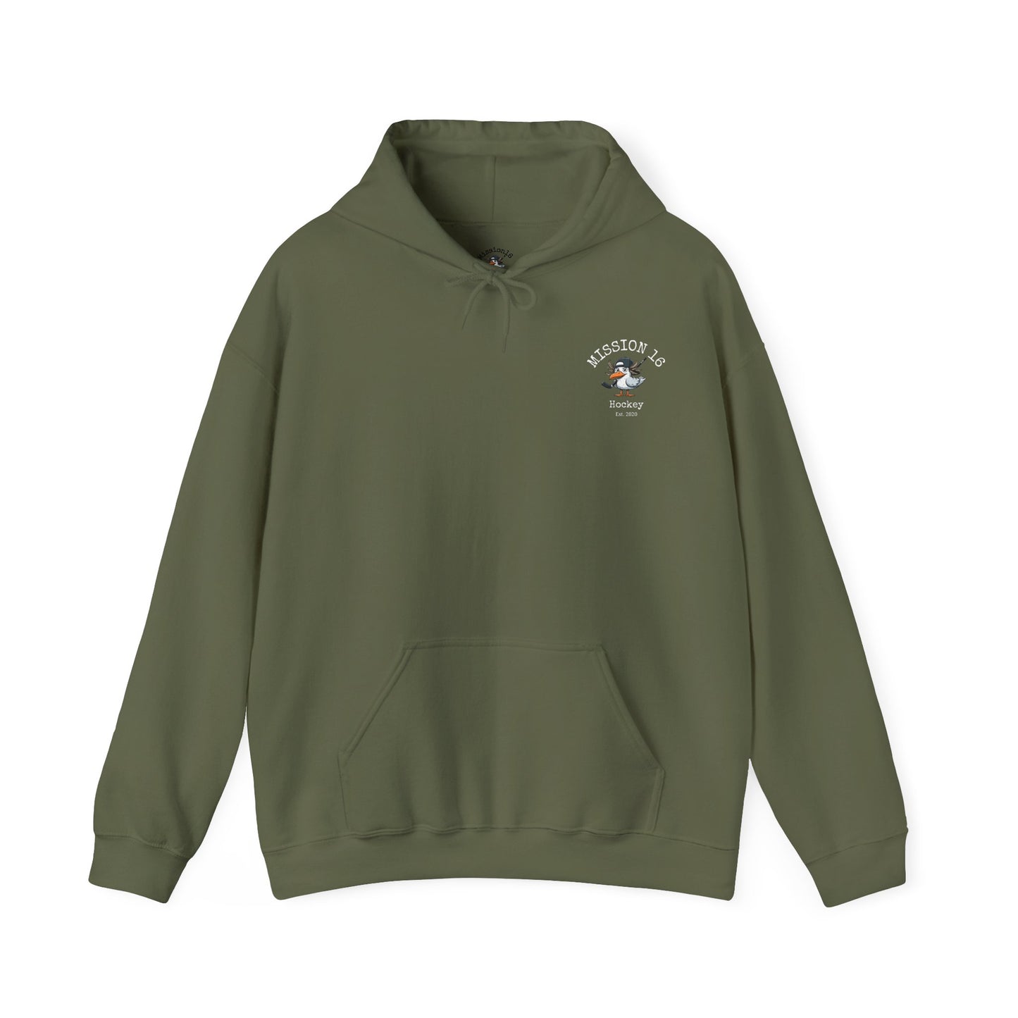 Hockey Hoodie - Gull Mascot Design