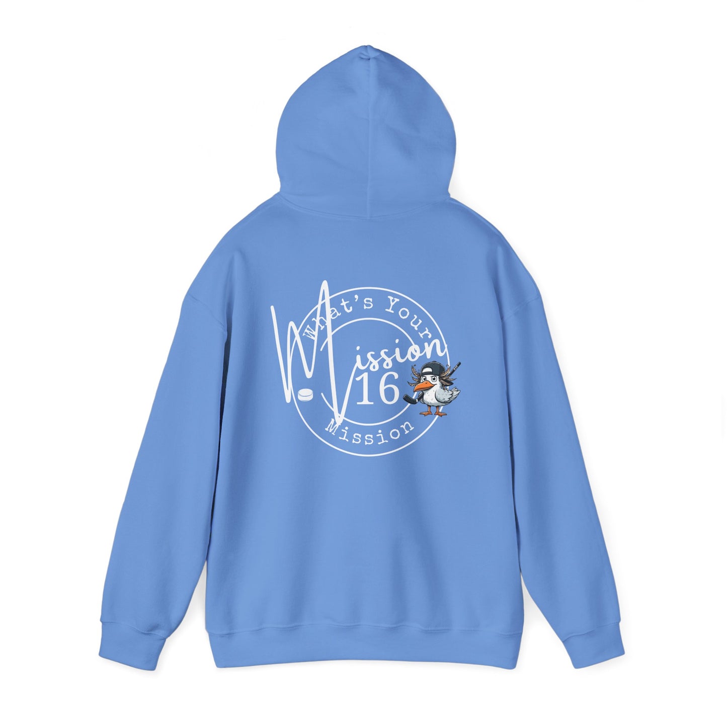 Hockey Hoodie - Gull Mascot Design