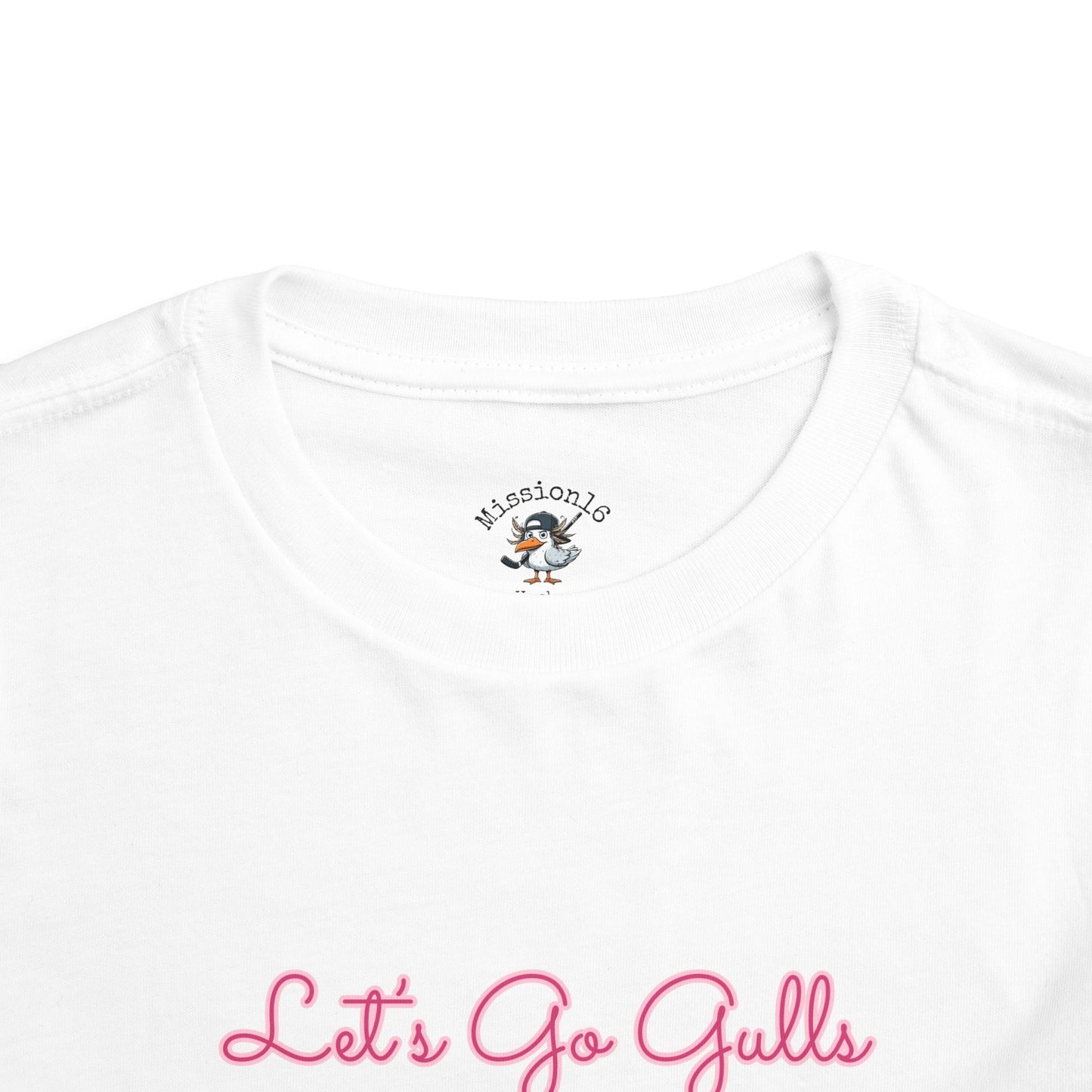 Let’s Go Gulls Toddler Girls Short Sleeve Tee