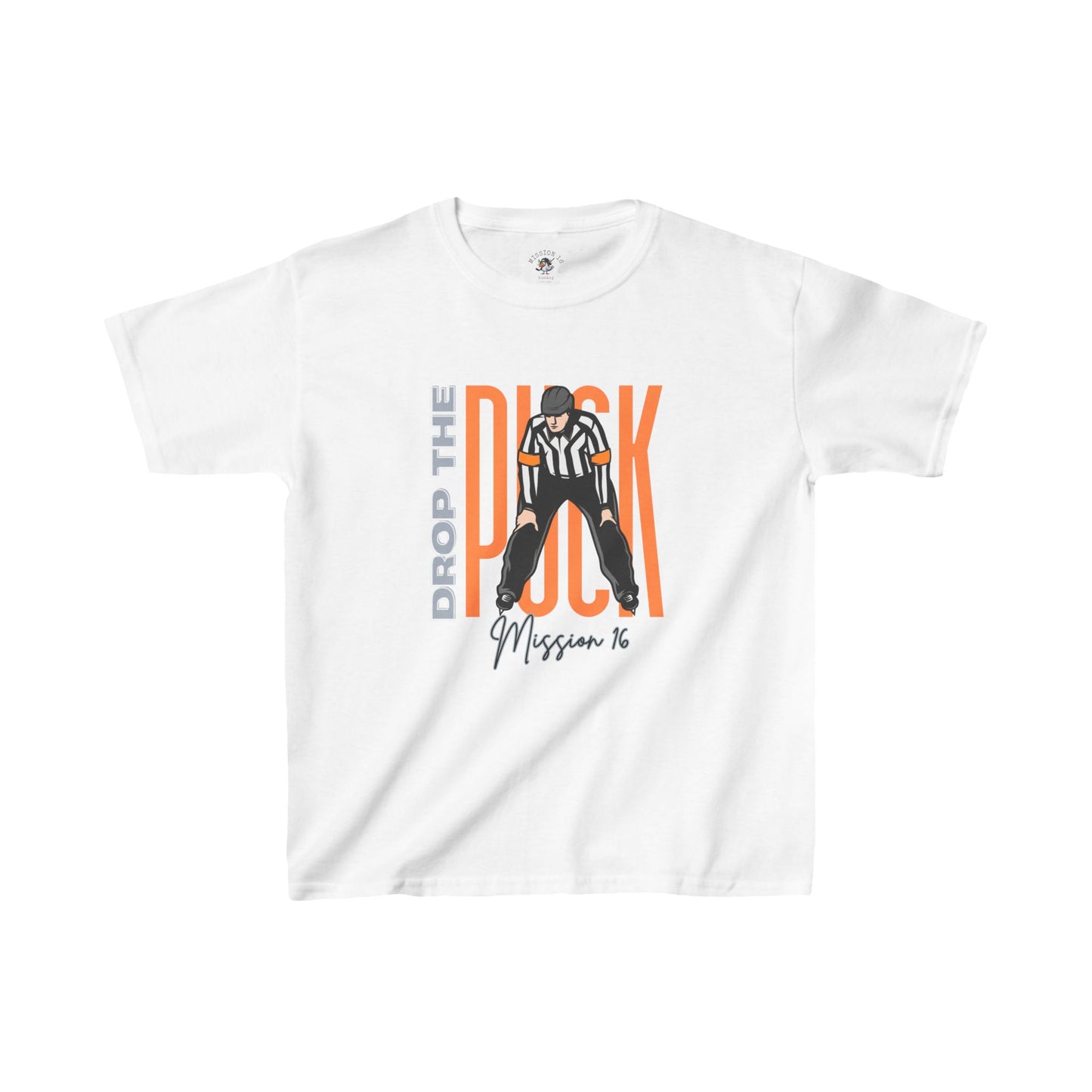Drop The Puck Kids Heavy Cotton™ Tee