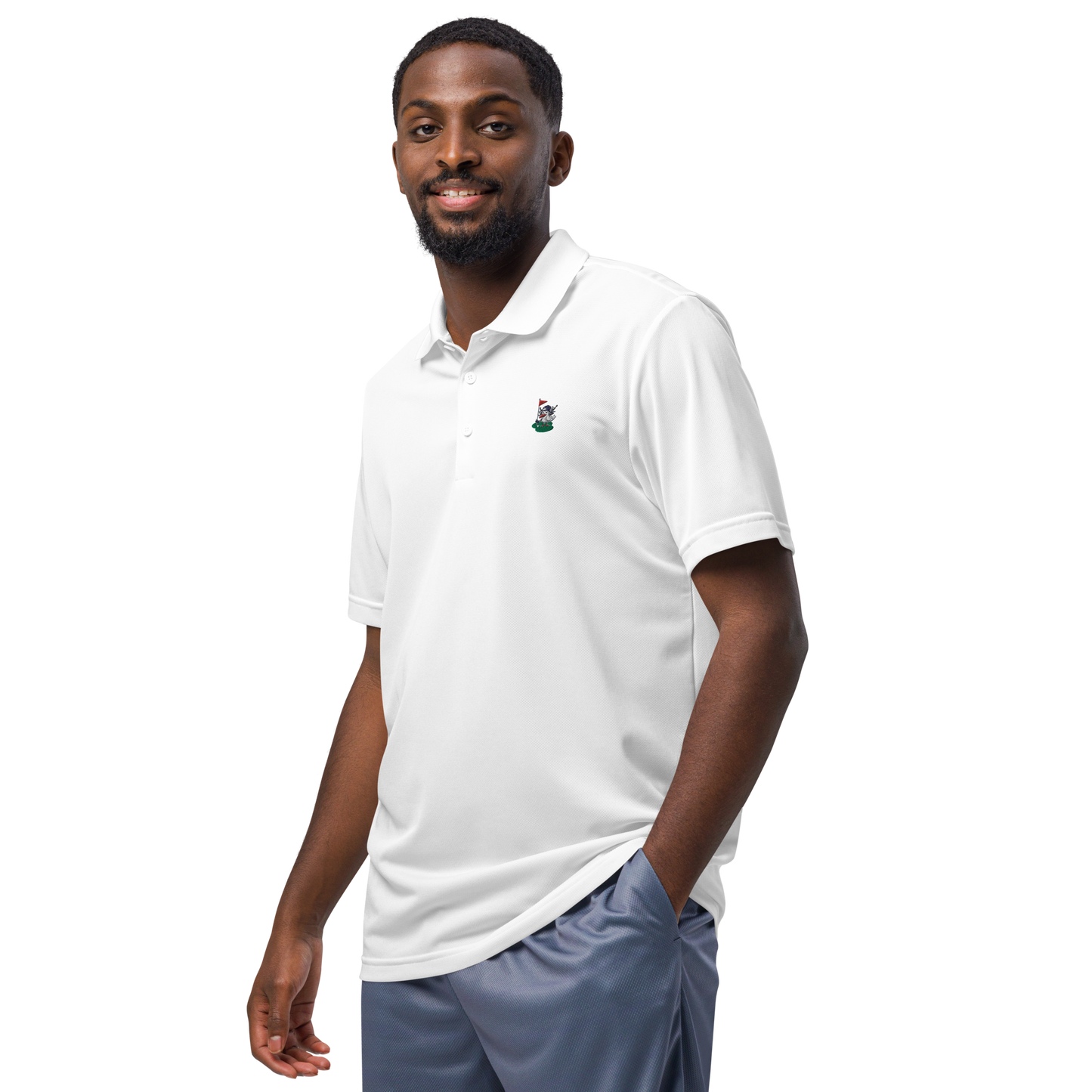 Adidas Sport Polo Golf Gull
