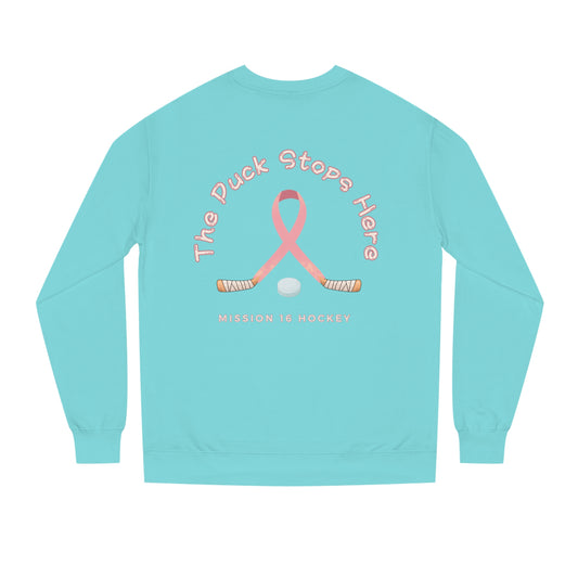 Puck Cancer Unisex Crew Neck Sweatshirt