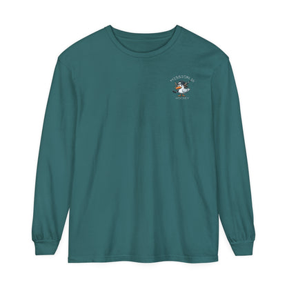 Mission 16 Gull Unisex Garment-dyed Long Sleeve T-Shirt