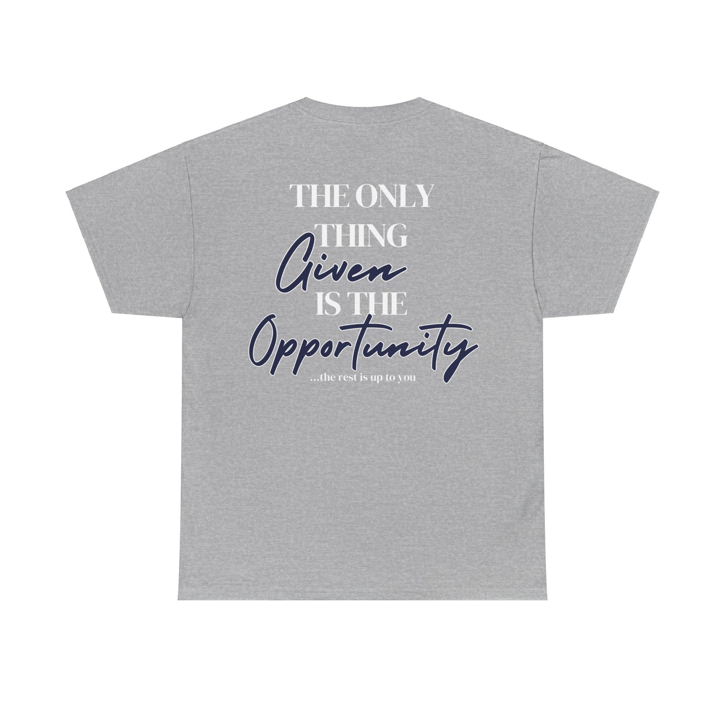 Motivation Opportunity Unisex Heavy Cotton Tee