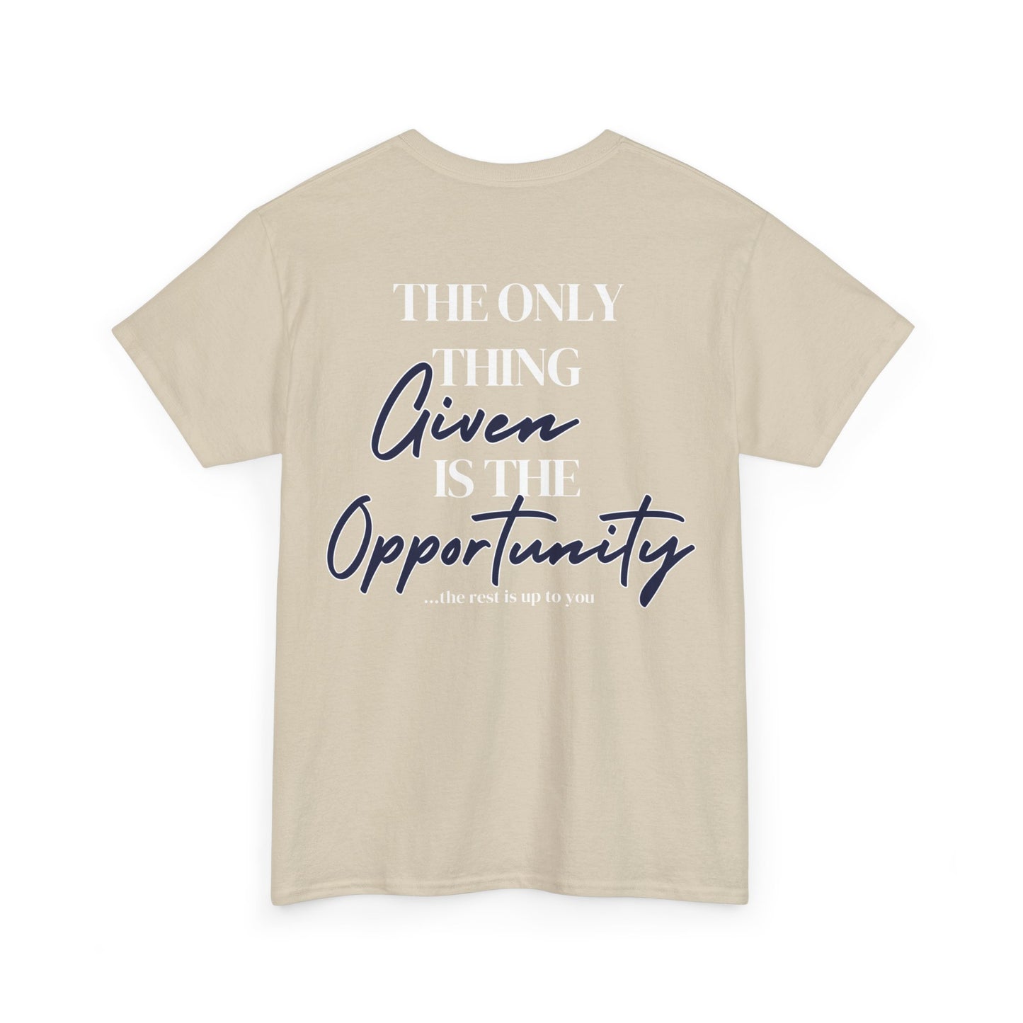 Motivation Opportunity Unisex Heavy Cotton Tee