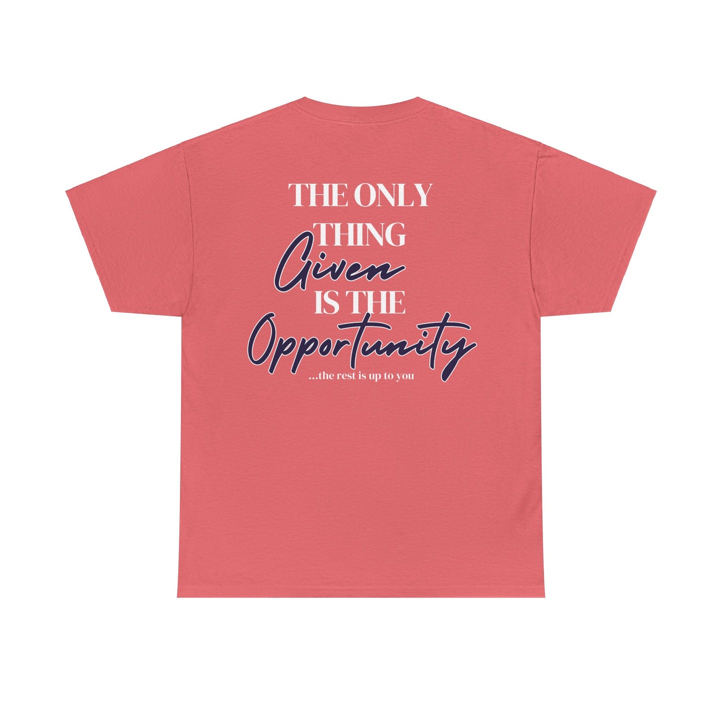 Motivation Opportunity Unisex Heavy Cotton Tee