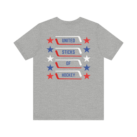 Hockey Tee - United Sticks Of Hockey Design