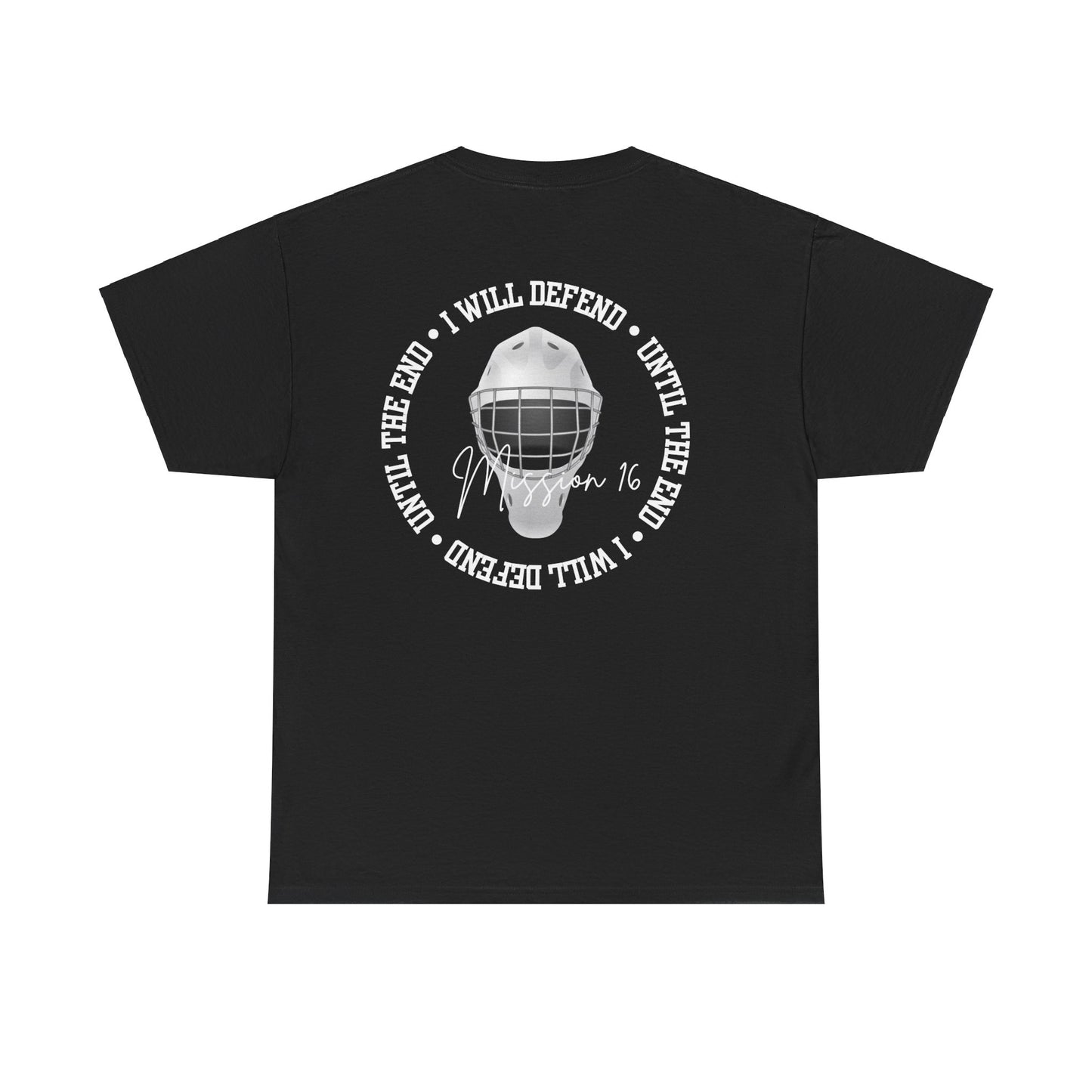 Mission 16 Goalie Unisex Heavy Cotton Tee