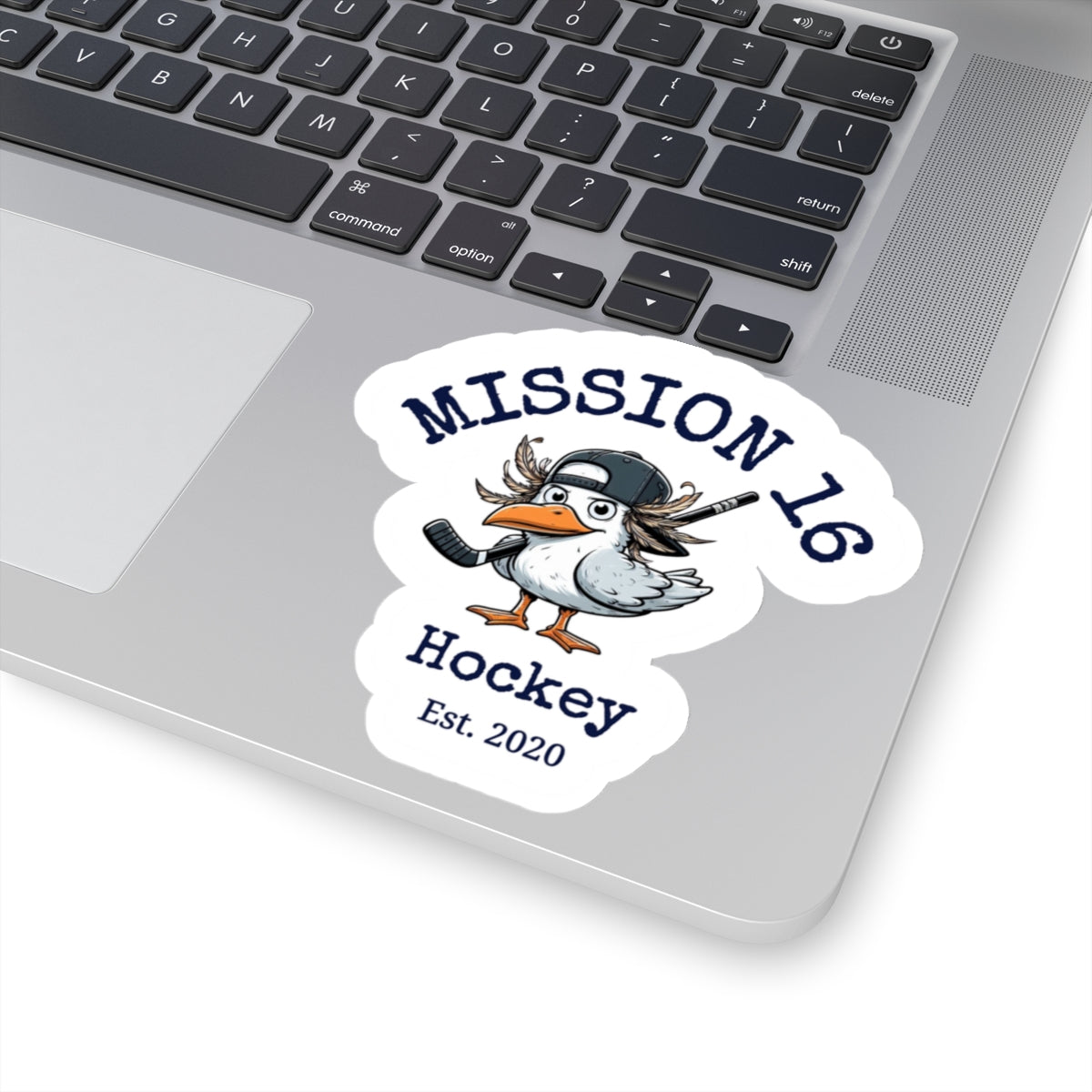 Mission 16 Hockey Logo Stickers