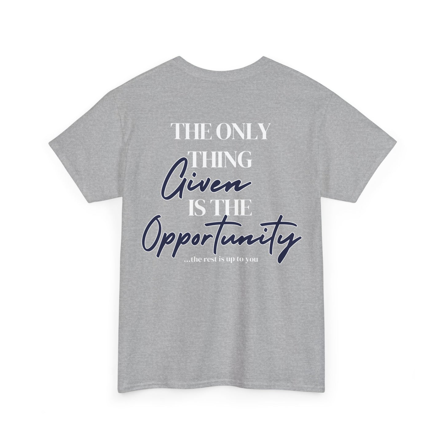 Motivation Opportunity Unisex Heavy Cotton Tee