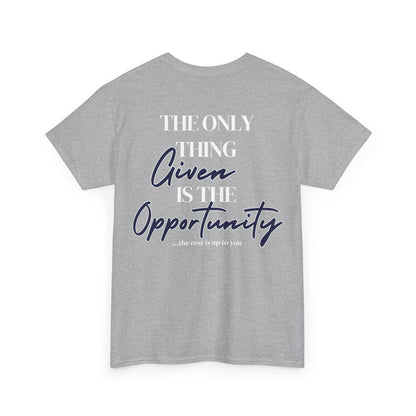 Motivation Opportunity Unisex Heavy Cotton Tee