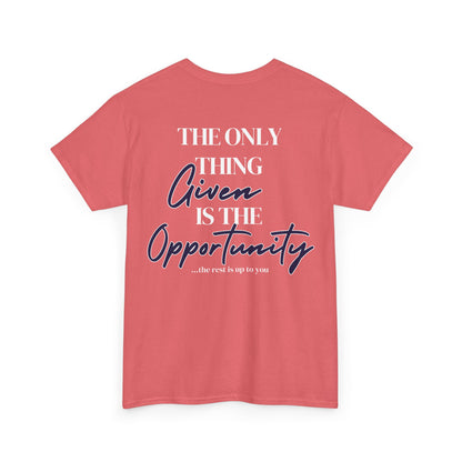 Motivation Opportunity Unisex Heavy Cotton Tee