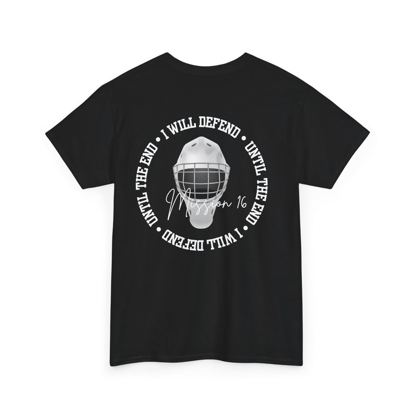 Mission 16 Goalie Unisex Heavy Cotton Tee