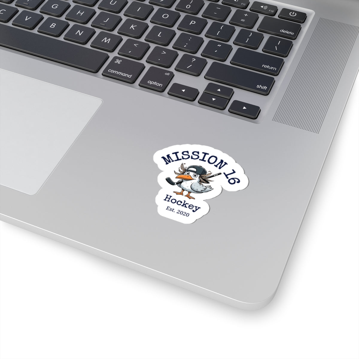 Mission 16 Hockey Logo Stickers