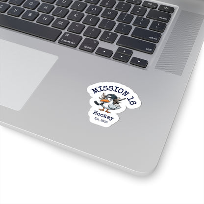 Mission 16 Hockey Logo Stickers