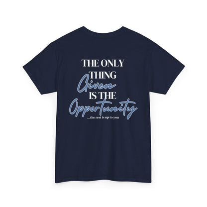 Motivation Opportunity Unisex Heavy Cotton Tee