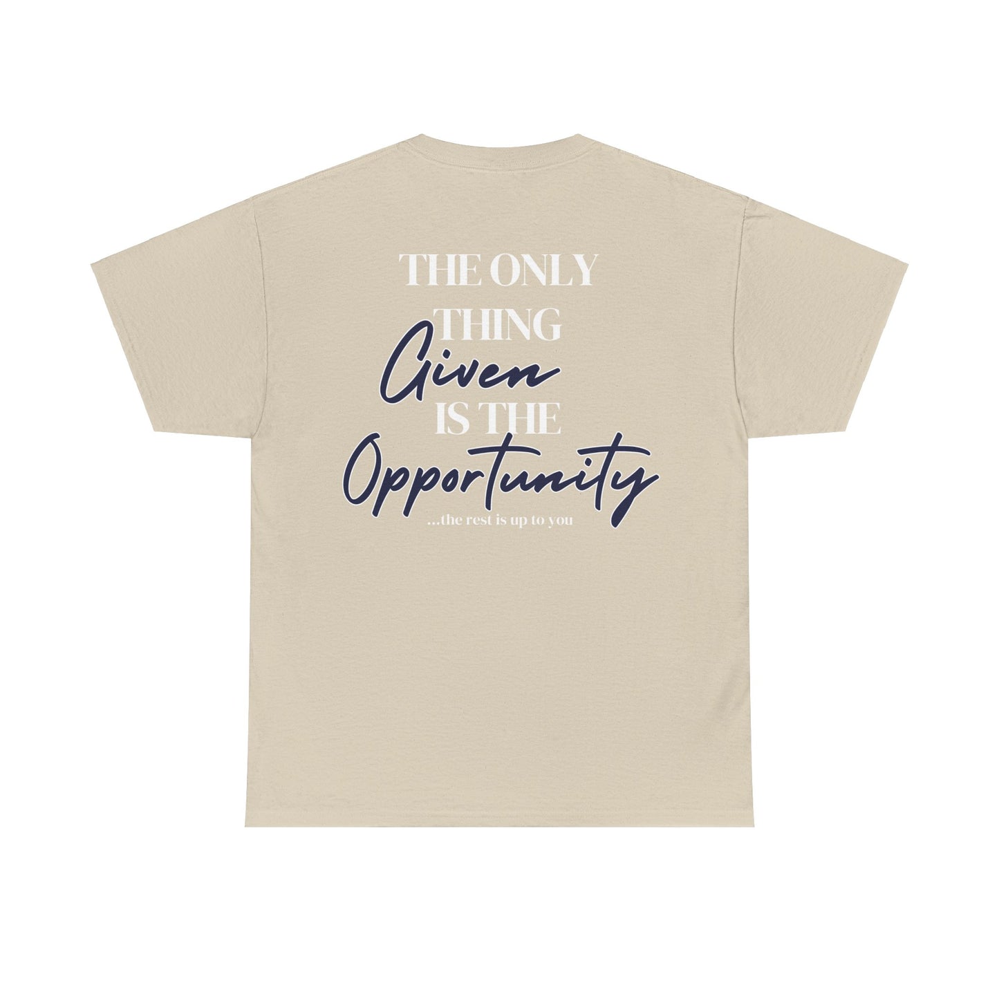 Motivation Opportunity Unisex Heavy Cotton Tee