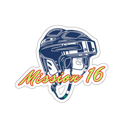 Mission 16 Helmet Sticker